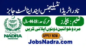 Latest NADRA Cyber Threat Intelligence and Analyst Jobs 2025 Apply Online Guide
