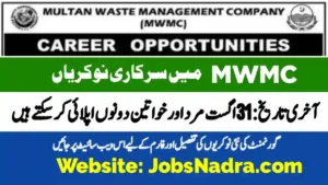 Latest MWMC Jobs 2025 Multan Waste Management Company Jobs September 2025