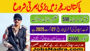 Pakistan Rangers Punjab Online Apply 2025