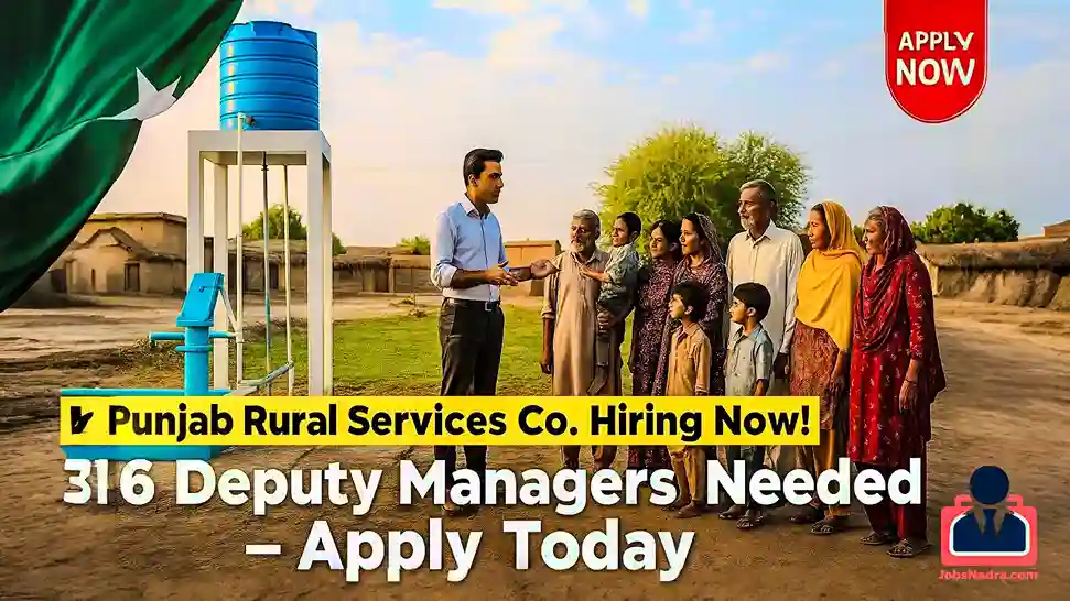 Punjab PRMSC Careers 2025: Deputy Manager (Social Mobilization & Resources) – Apply Before Deadline Punjab PRMSC Careers 2025 Deputy Manager Jobs NADRA