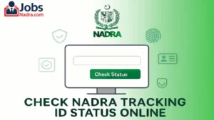 Check Nadra Tracking Id Status Online