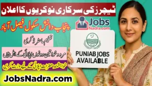 Punjab Daanish School Jobs in Faisalabad Apply Online, Eligibility Criteria, Last Date