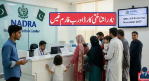 NADRA CNIC & B-Form Fee Structure – Updated November 2025 (Standard, Urgent & Executive Charges)