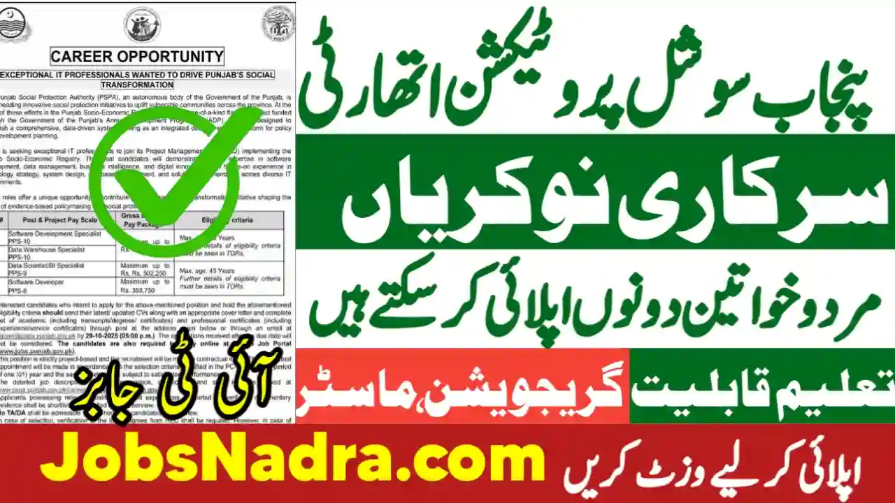 https://jobsnadra.com/punjab-social-protection-authority-pspa-jobs/