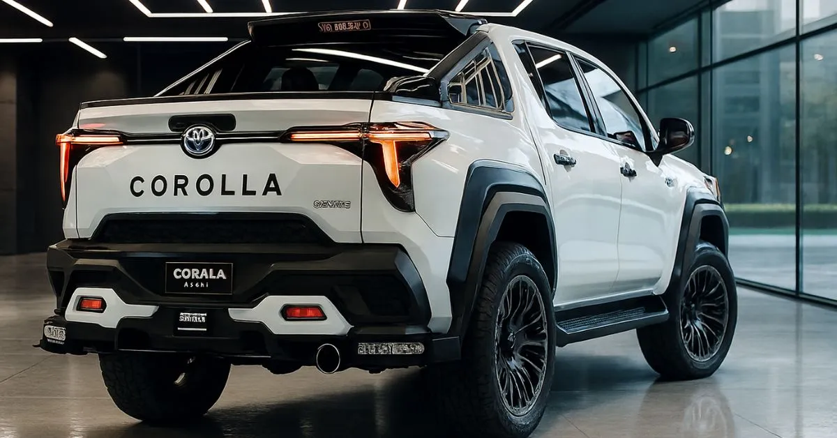 First Look at the 2025 Toyota Corolla Pickup Truck: Compact Size, Big Surprises!