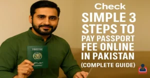 Check Simple 3 Steps to Pay Passport Fee Online in Pakistan (Complete Guide)