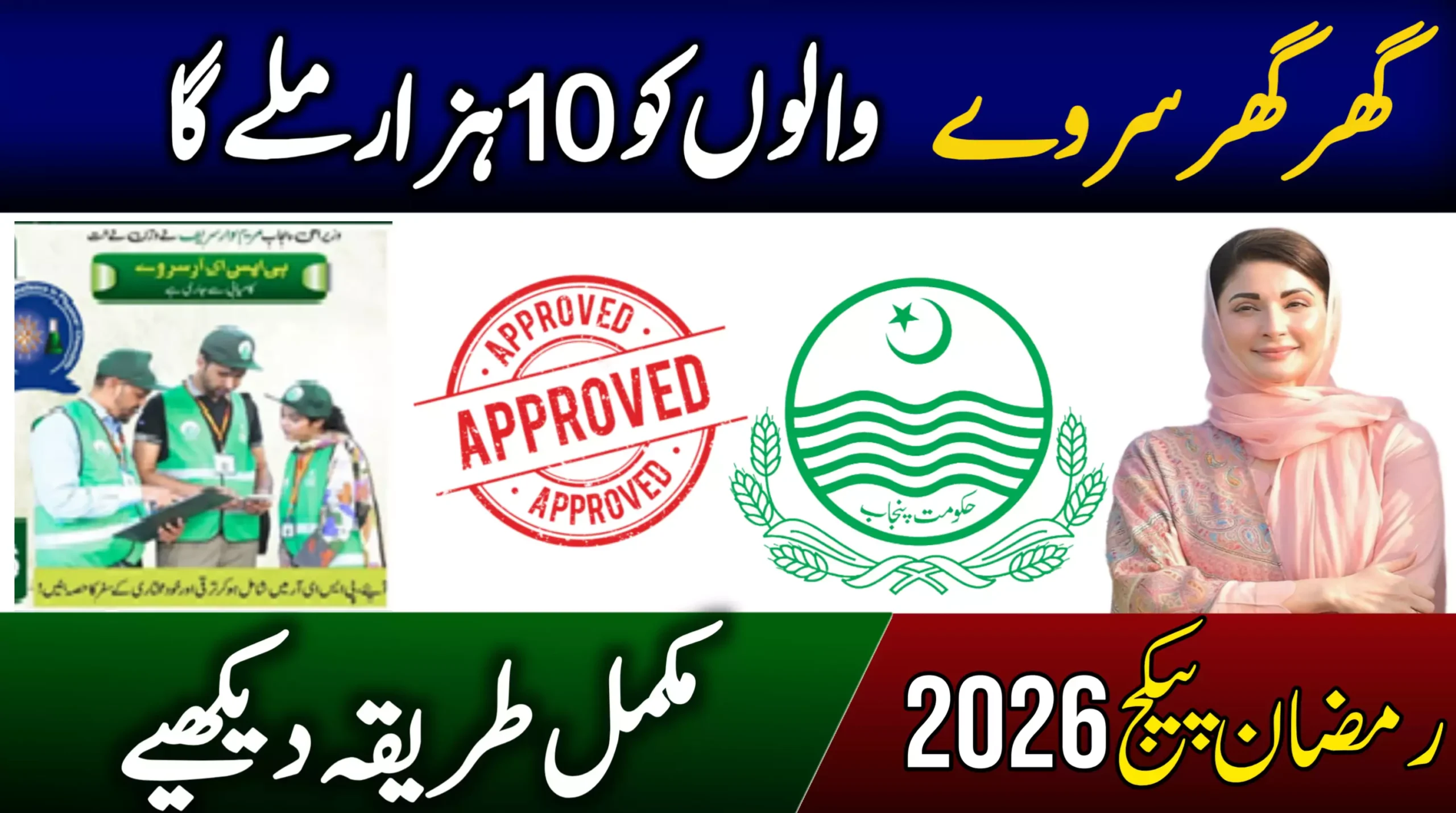 PSER Survey Online Registration Open for Ramzan Package Jobs NADRA